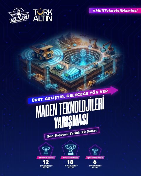 Teknofest Maden Teknolojileri Yarışması